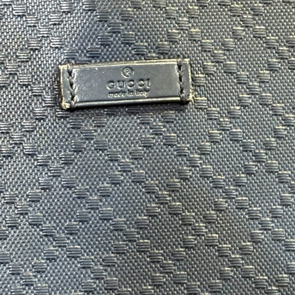 Gucci Diamante Lux Blue Leather Large Tote Bag - Picture 10 of 14
